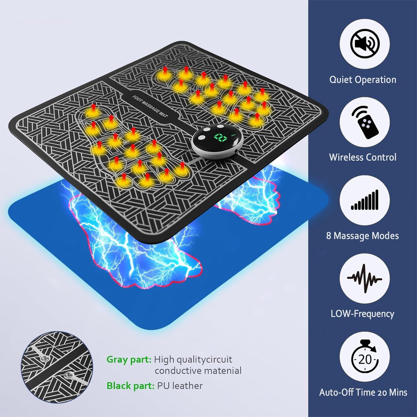 Electric Foot Massage Mat