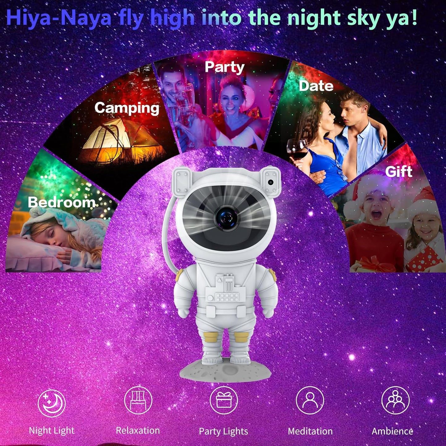 Kids’ Star Projector Night Light