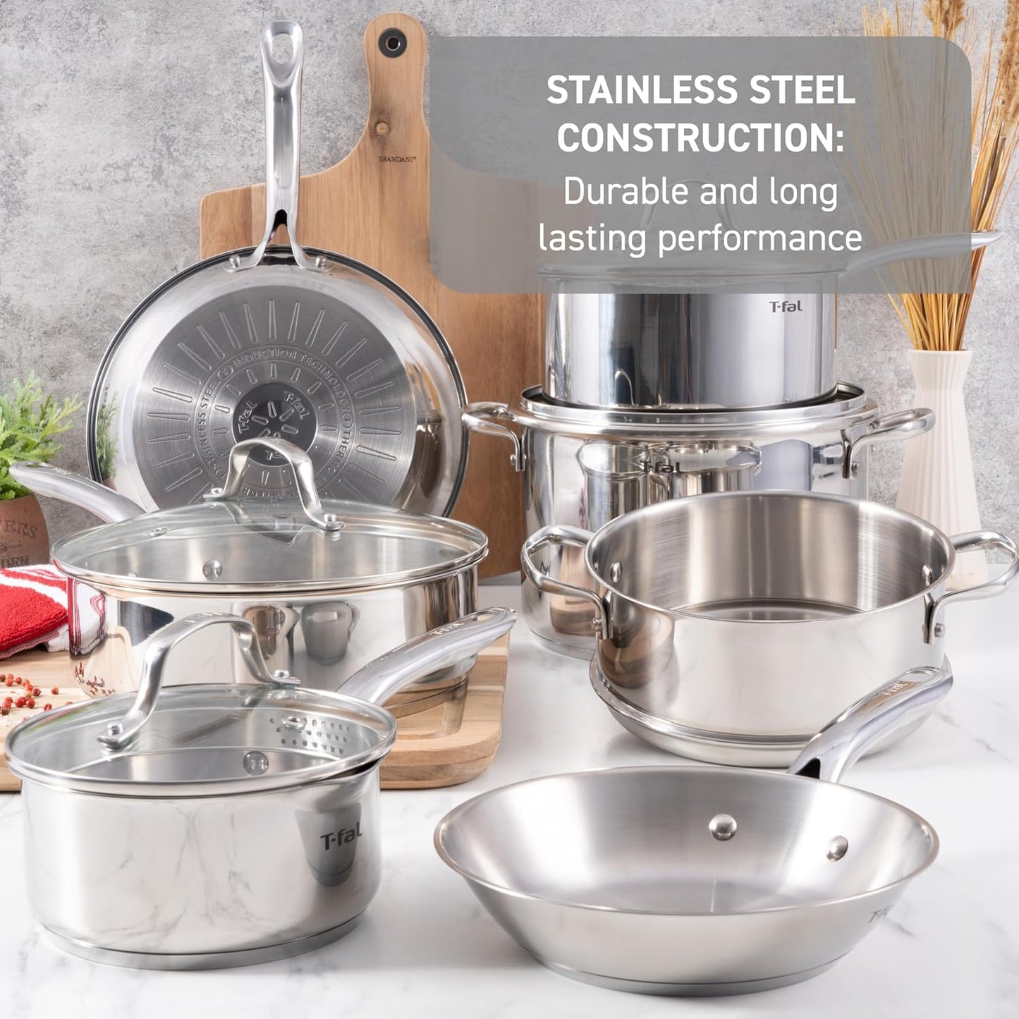 Premium Stainless Steel Cookware Set