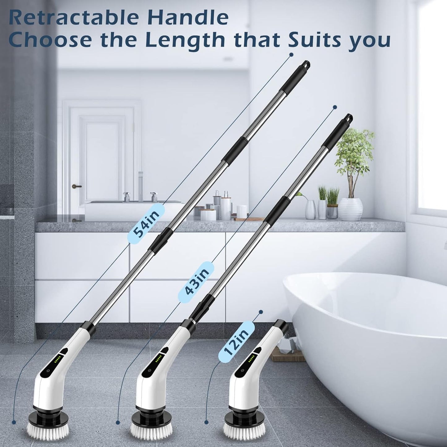 Electric Kitchen Cleaning Brush