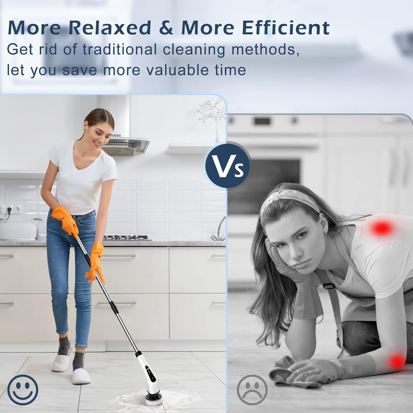 Electric Kitchen Cleaning Brush